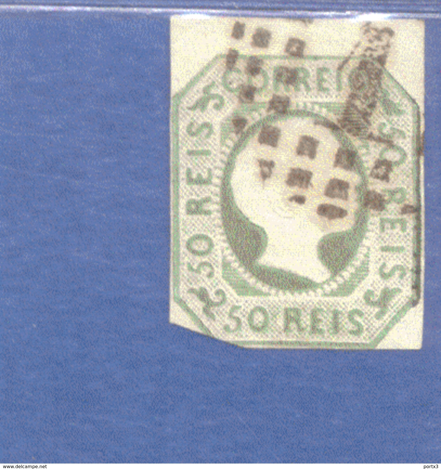 Portugal 07 B König Pedro V Used  Gestempelt (6) - Used Stamps