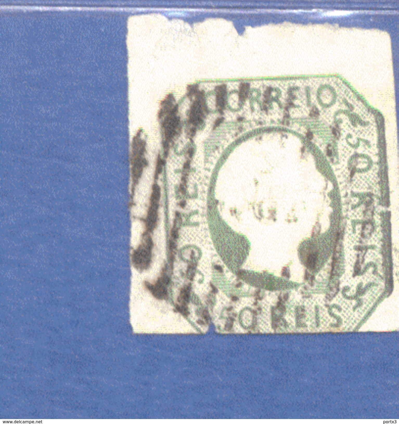 Portugal 07 B König Pedro V Used  Gestempelt (12) - Used Stamps