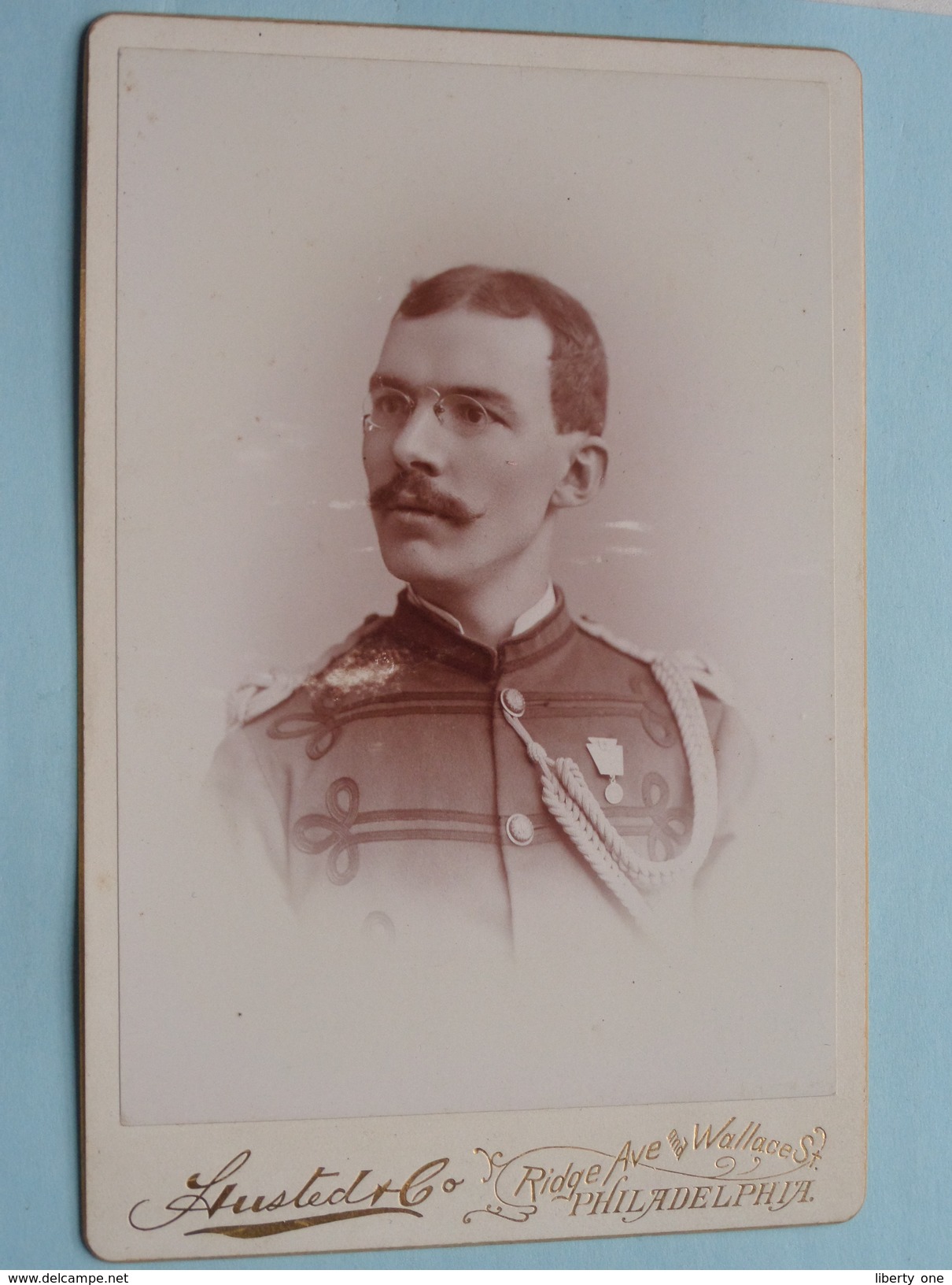 SOLDIER Soldaat / Milicien / Soldat () - ( Photo CABINET A. HUSTED Philadelphia / JNO G. Cassebaum / Zie Foto's ) ! - Guerre, Militaire