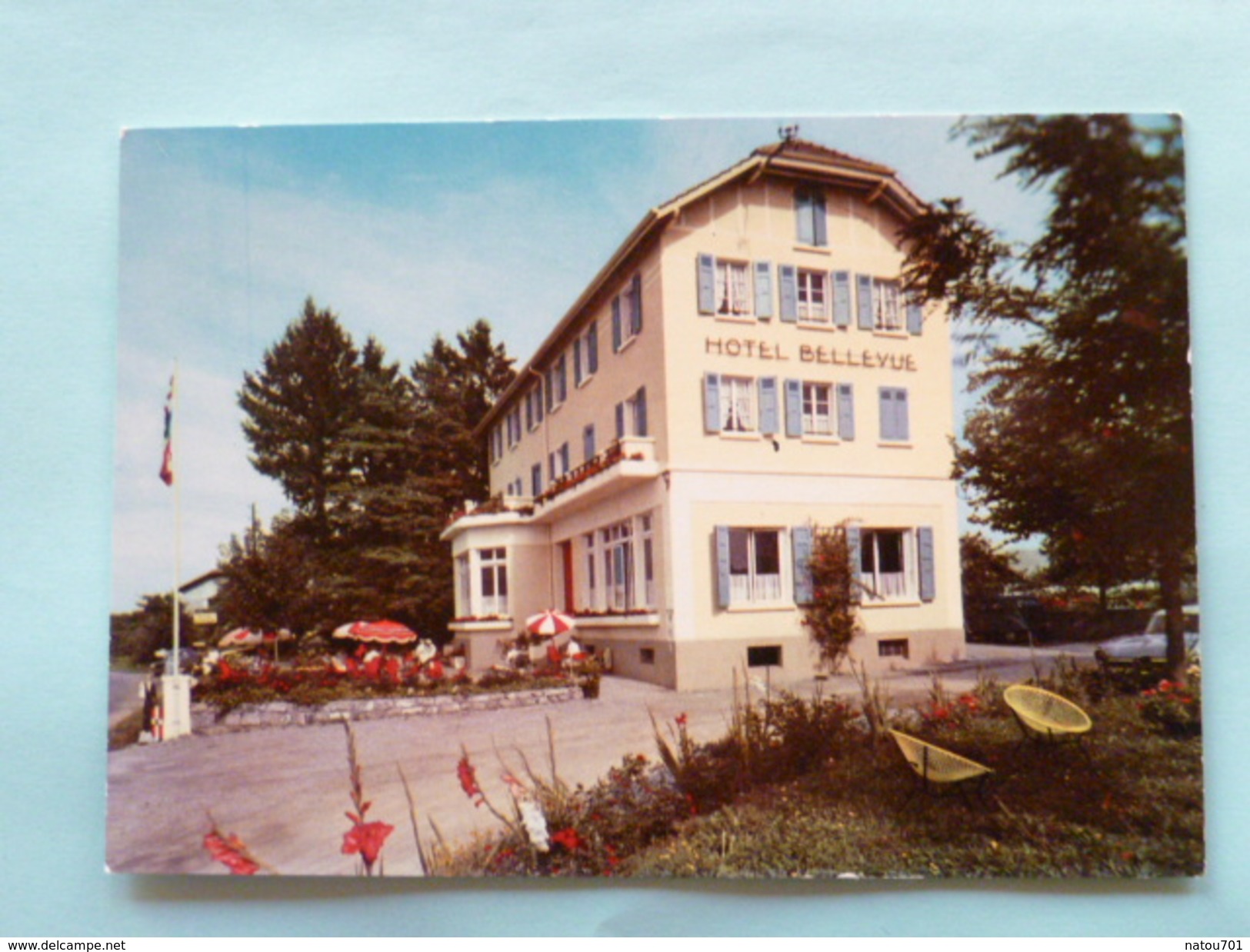 V08-BA-74-messery- Hotel ""bellevue""-du Clos Sainte Marie-- - Messery