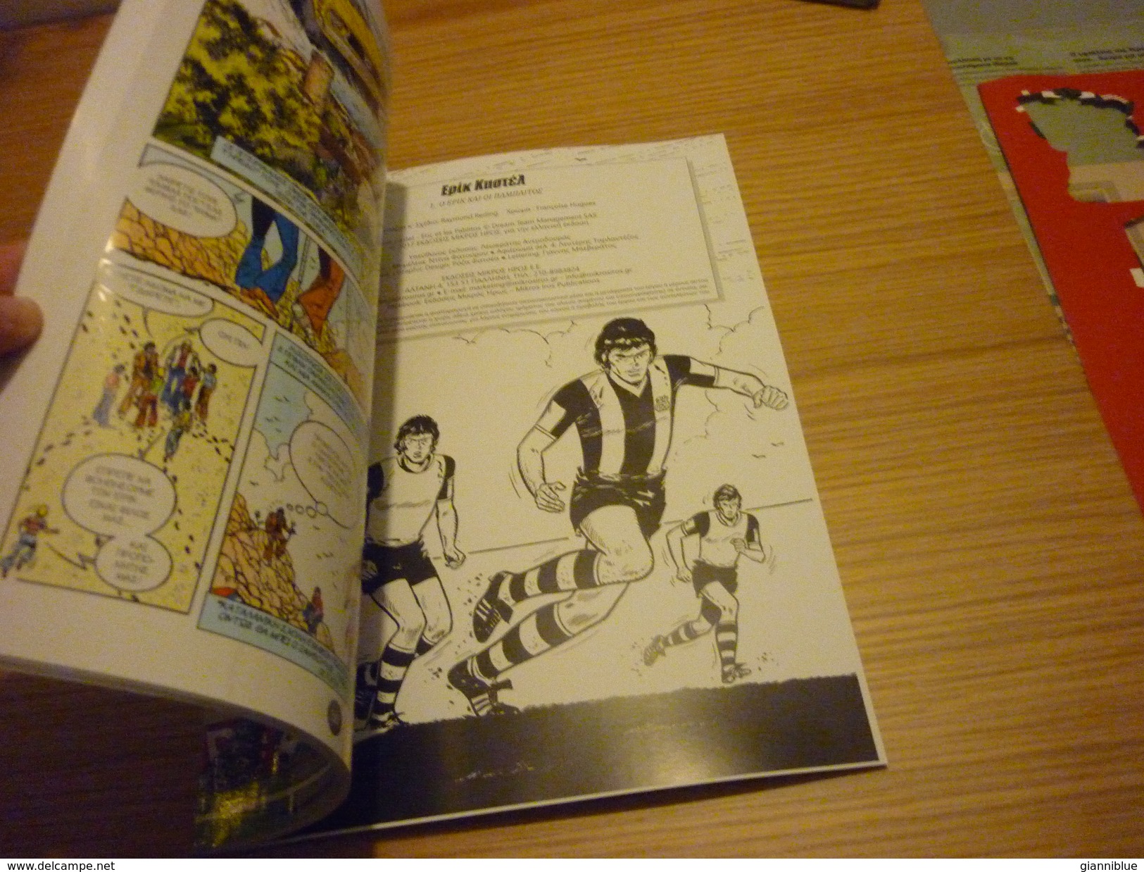 Eric Castel Et Les Pablitos Football Greece Greek Language Comics Magazine No 1 - Eric Castel