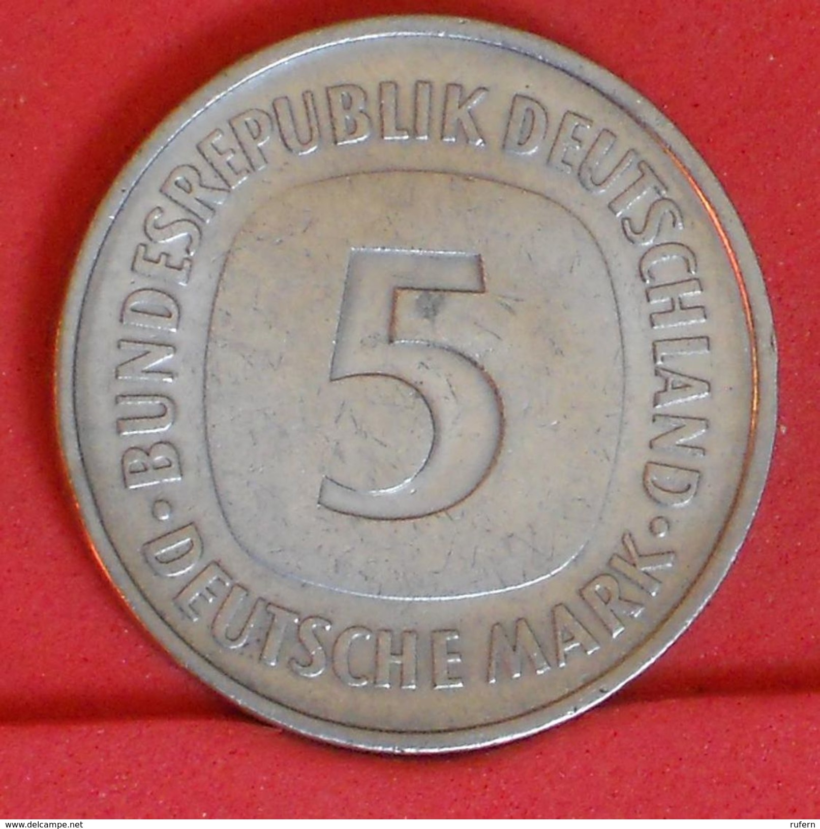 GERMANY FEDERAL REPUBLIC 5 MARKS 1975 F -    KM# 140,1 - (Nº19281) - 5 Mark