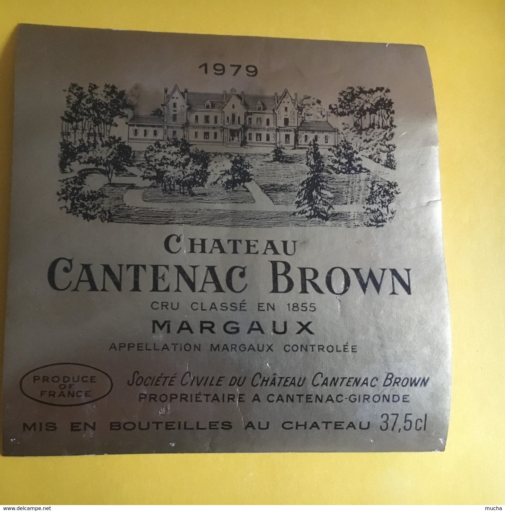 6136 - Château Cantenac-Brown 1979 Margaux - Bordeaux