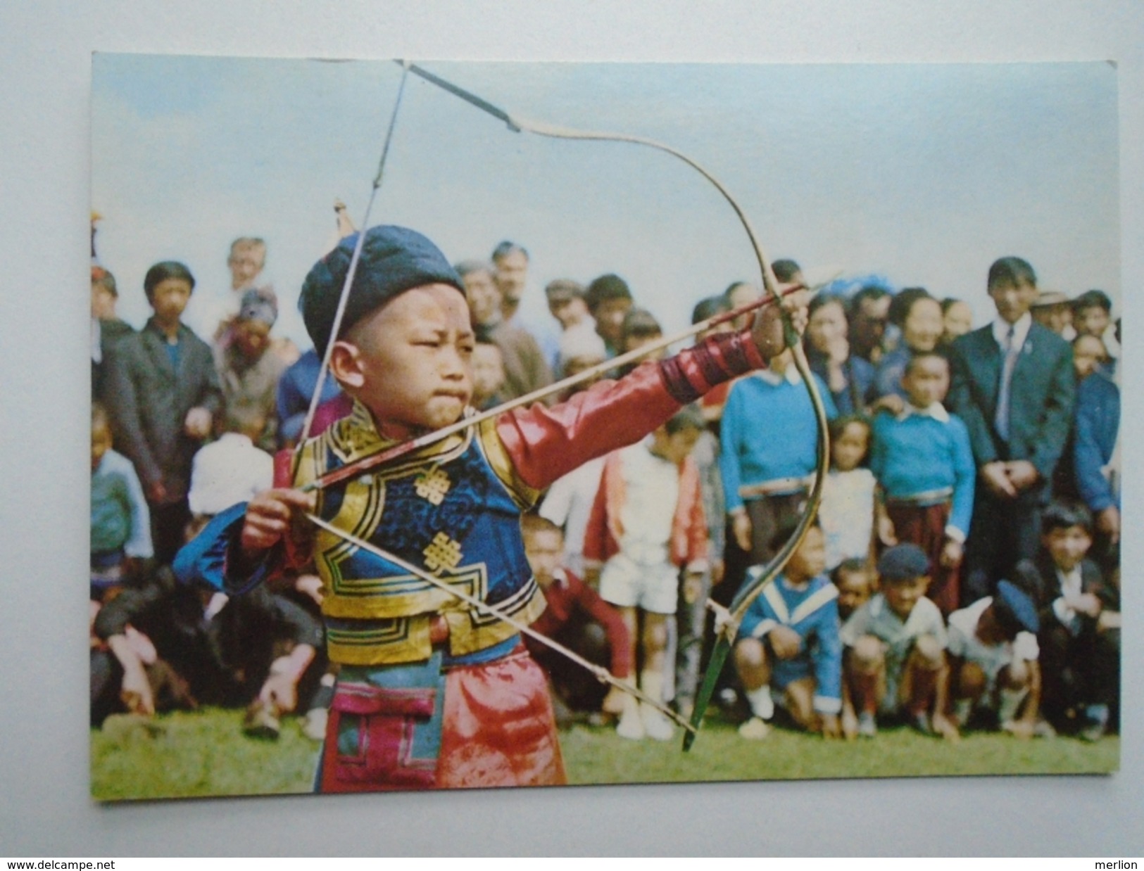 D155997  Mongolia   Archer Children  -  Bowman - Mongolie