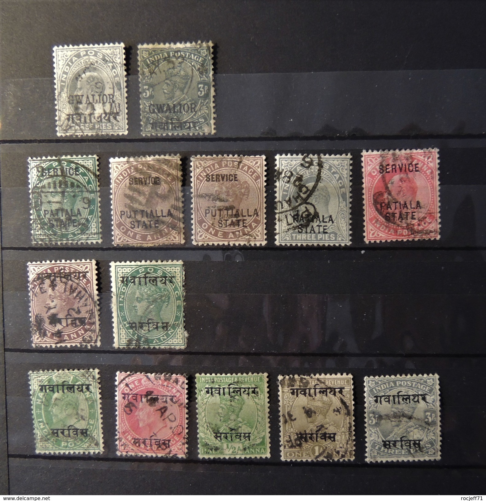 Indian States - Gwalior - Patalia  Old Collection - Gwalior