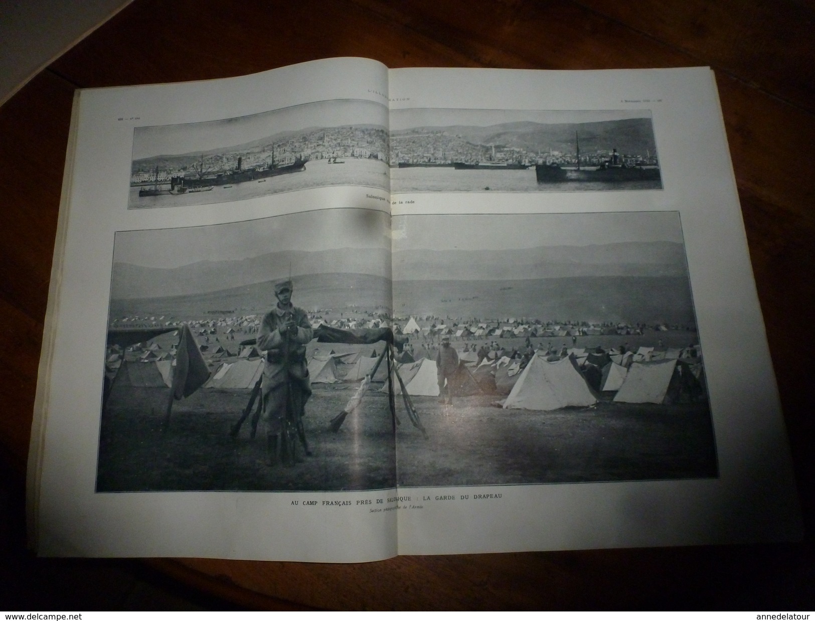 1915 L'ILLUSTRATION :Litho couleur Gl HUMBERT; Découverte EROS à Palaïopolis ; Pubs (montre Zenith, etc);Pages d'honneur
