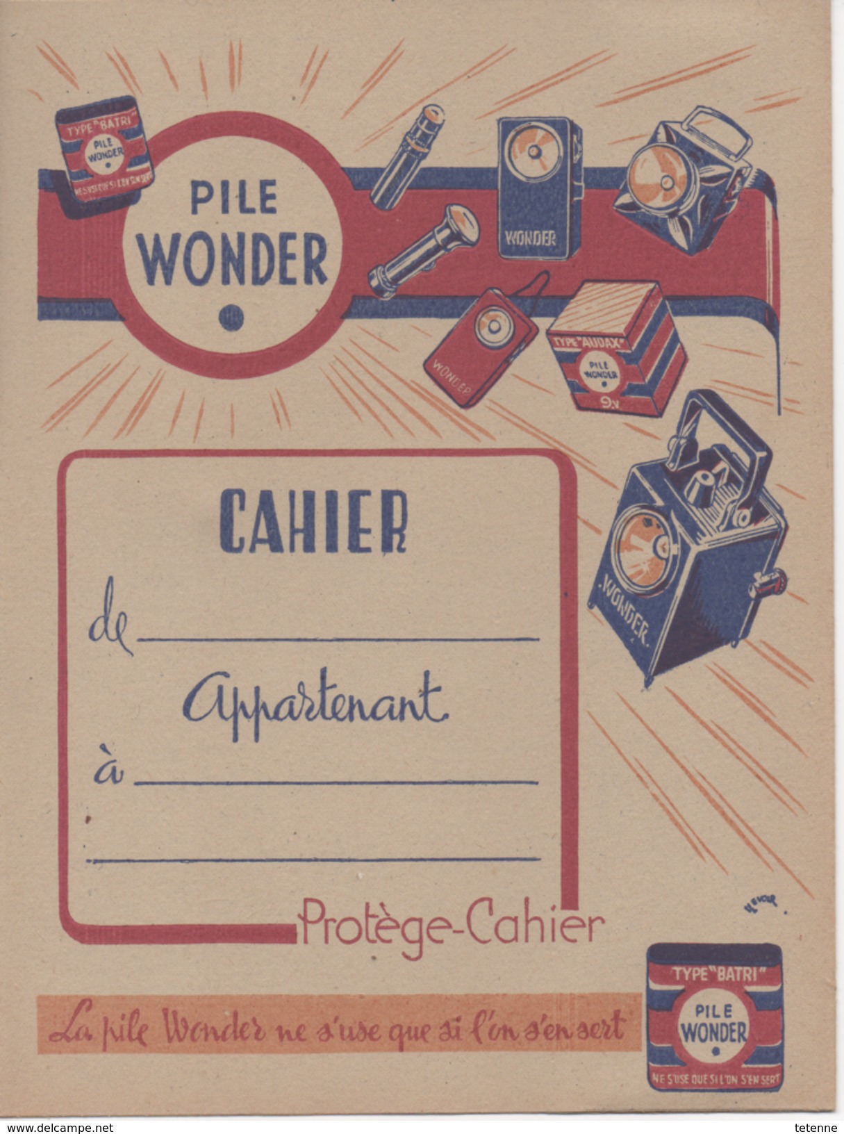 Lot De 4 Protège-cahiers Valentine Et Wonder - Book Covers