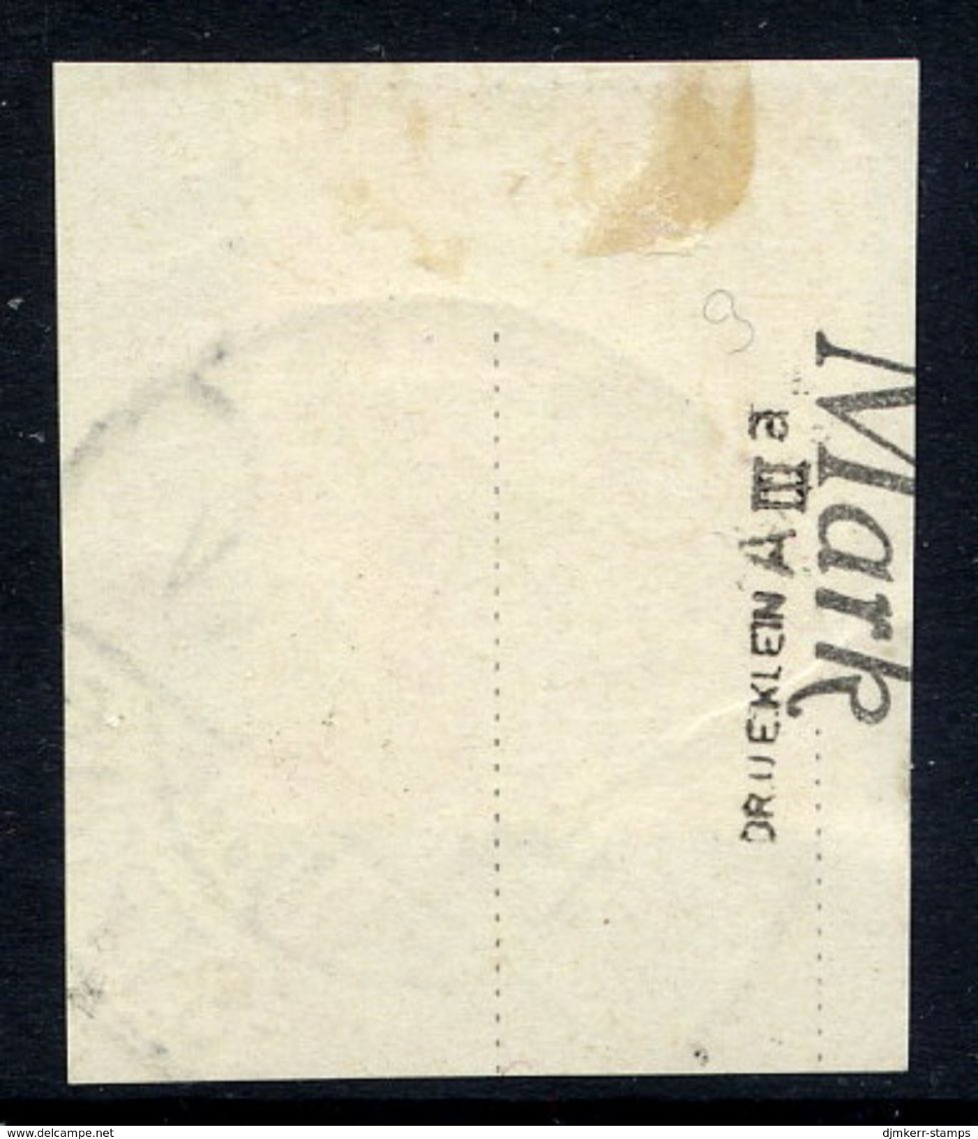 MARIENWERDER 1920 (11 May) Surcharge 2 Mk./ 2½ Pf. Type A III A, Used On Piece.  Michel 23 A III A Cat. €120 - Autres & Non Classés