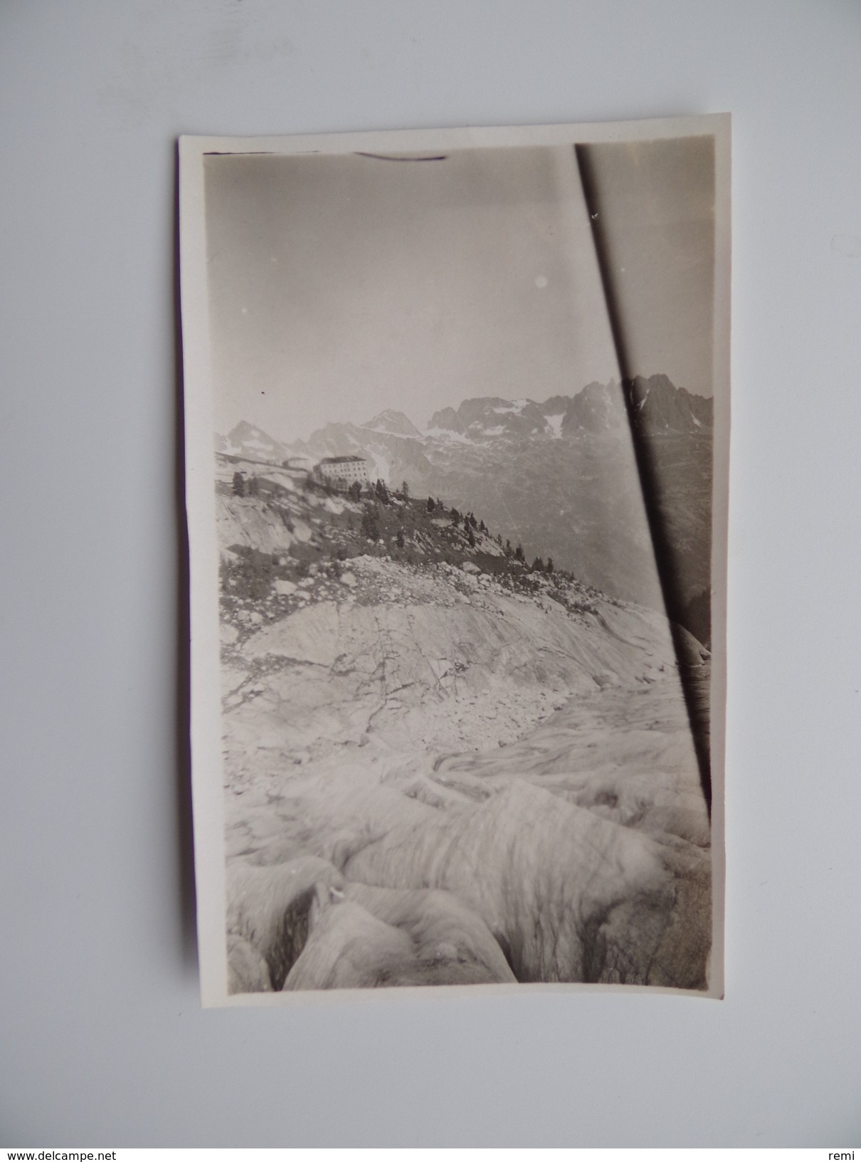 74 Lot De 3 Photos Originales GLACIER Des BOSSONS Chamonix Mont-Blanc 5 Août 1932 - Lieux