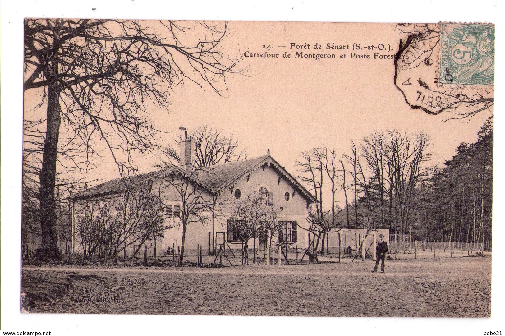 D047 - Forêt Dfe Sénart S&O - Carrefour De Montgeron Et Poste Forestier - Gautror édit. à Ivry - N°14 - Montgeron