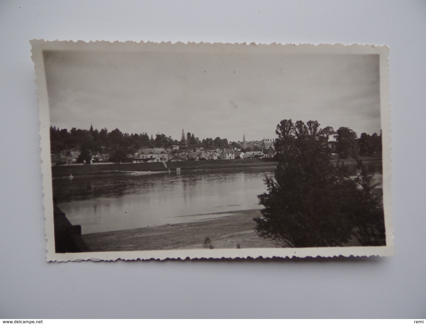 37 Photo Originale De LANGEAIS 20 Mai 1934 Prise Du Pont Sur La Loire - Lieux