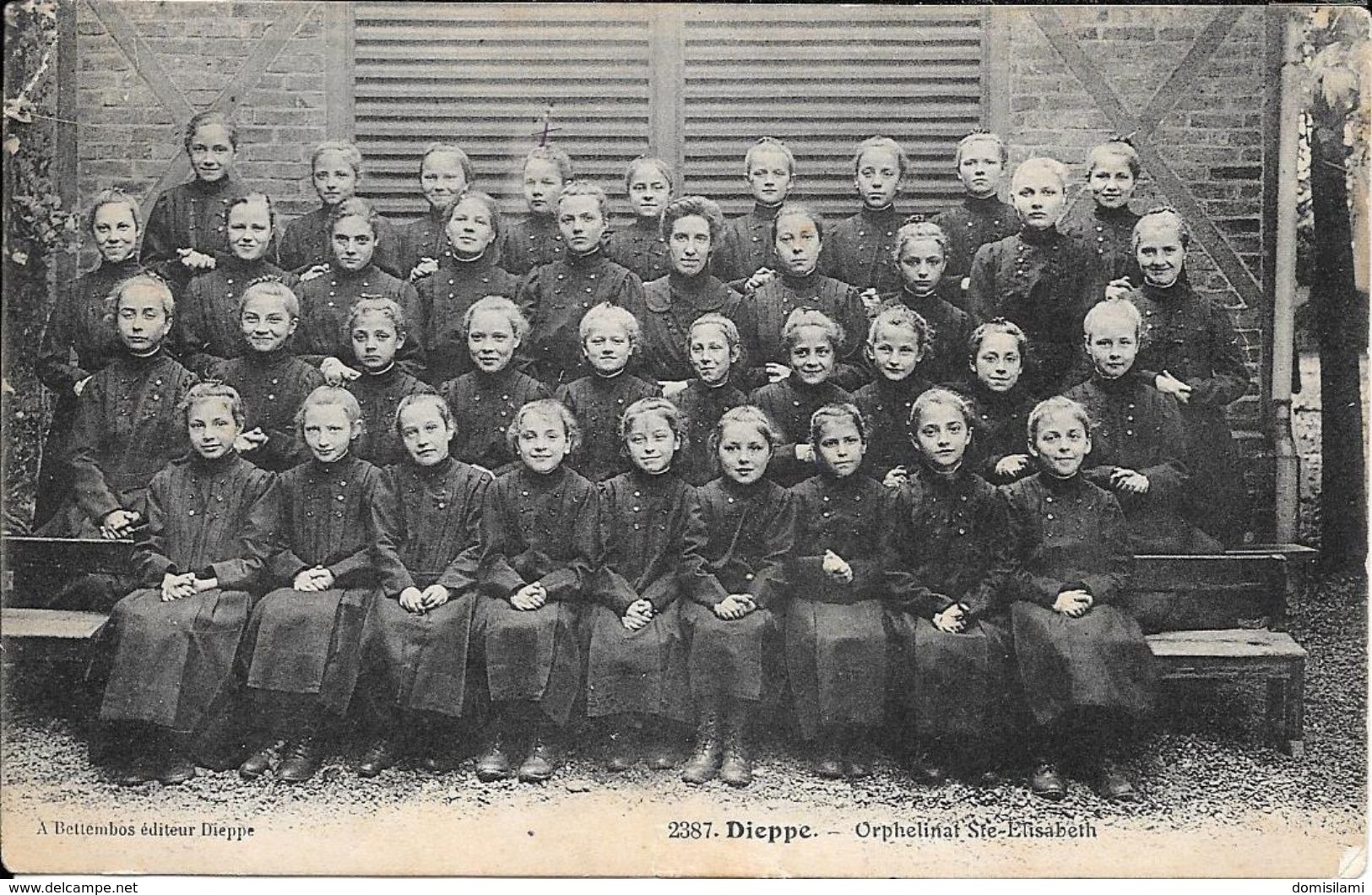 DIEPPE. L'orphelinat St Elisabeth (groupe D'enfants) - Dieppe