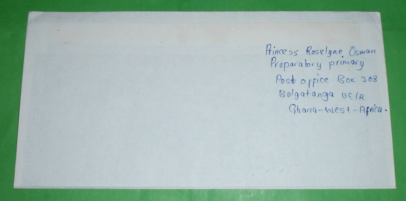 GHANA - Brief Letter Lettre 信 Lettera Carta письмо Brev 手紙 จดหมาย Cover Envelope (2 Foto)(35476) - Ghana (1957-...)