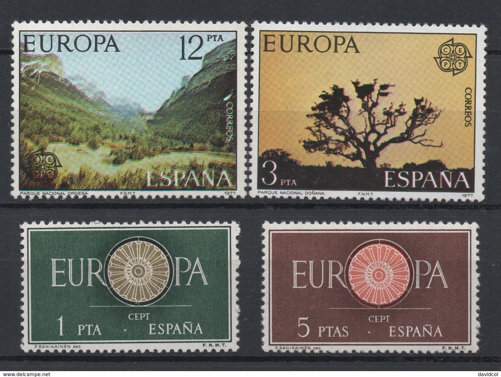 P905.-. SPAIN - 1960-1977 - EUROPA CEPT - MNH - - Collezioni