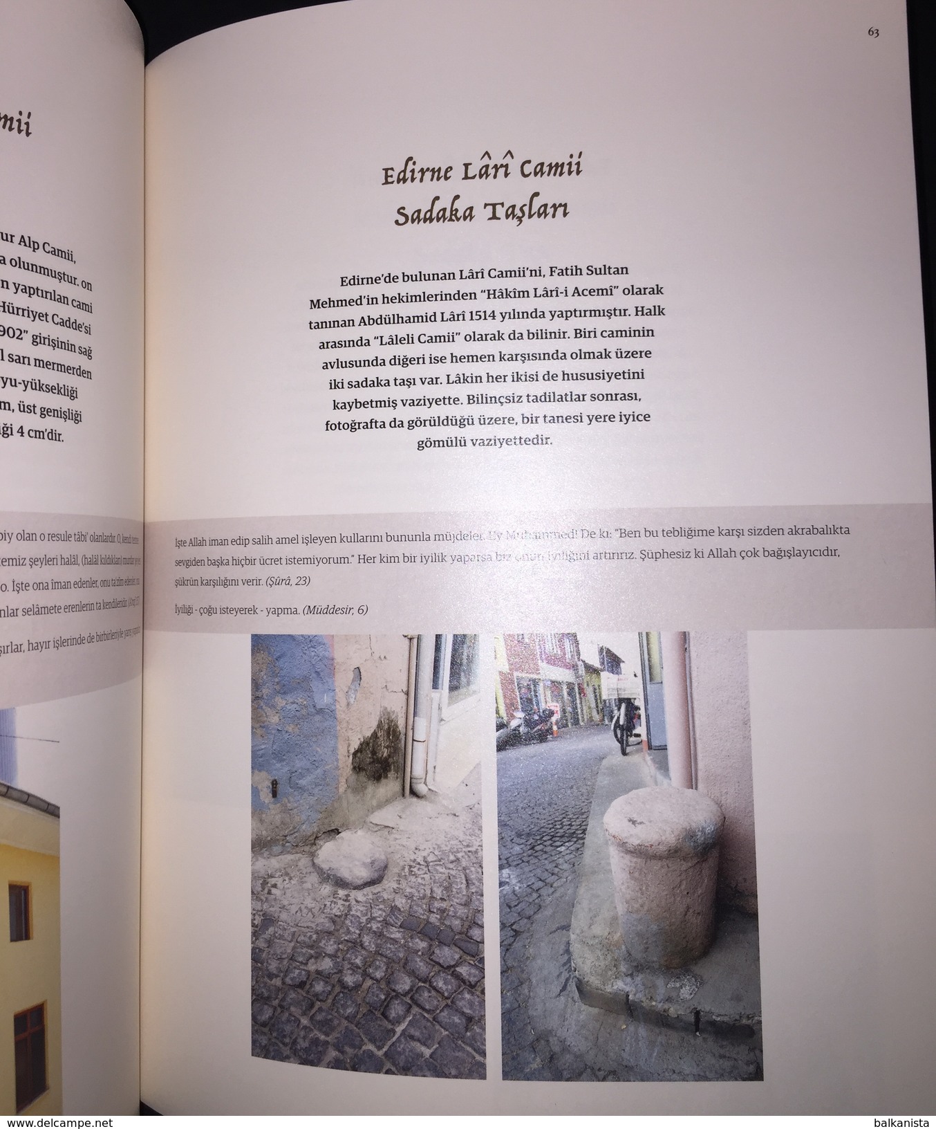 Islam Ottoman Ethics Charity Stones Sadaka Tashi Infak Ve Zarafet Turkish Book - Dizionari