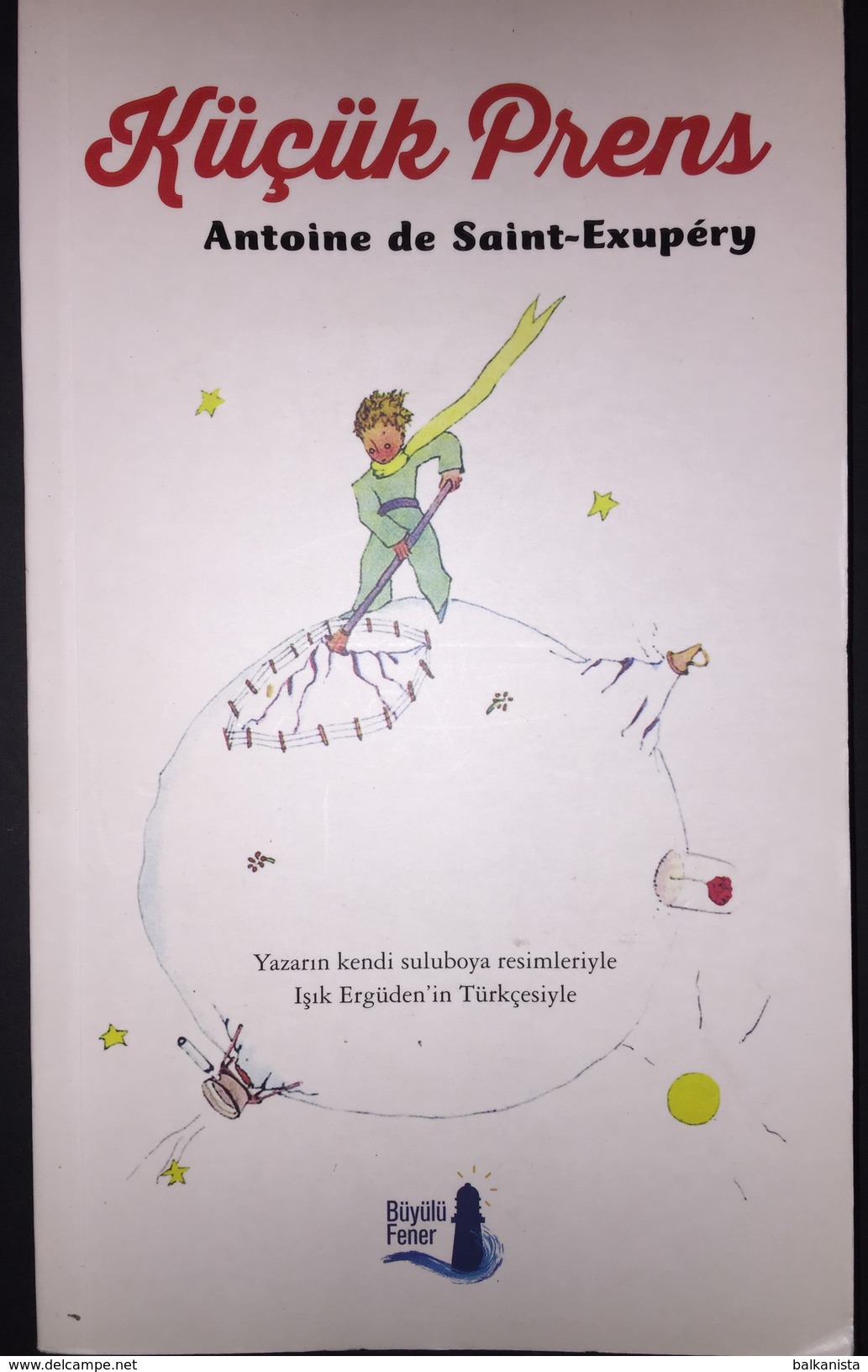 KUCUK PRENS LITTLE PRINCE COLORED Antoine De Saint Exupery TURKISH LANGUAGE - Junior