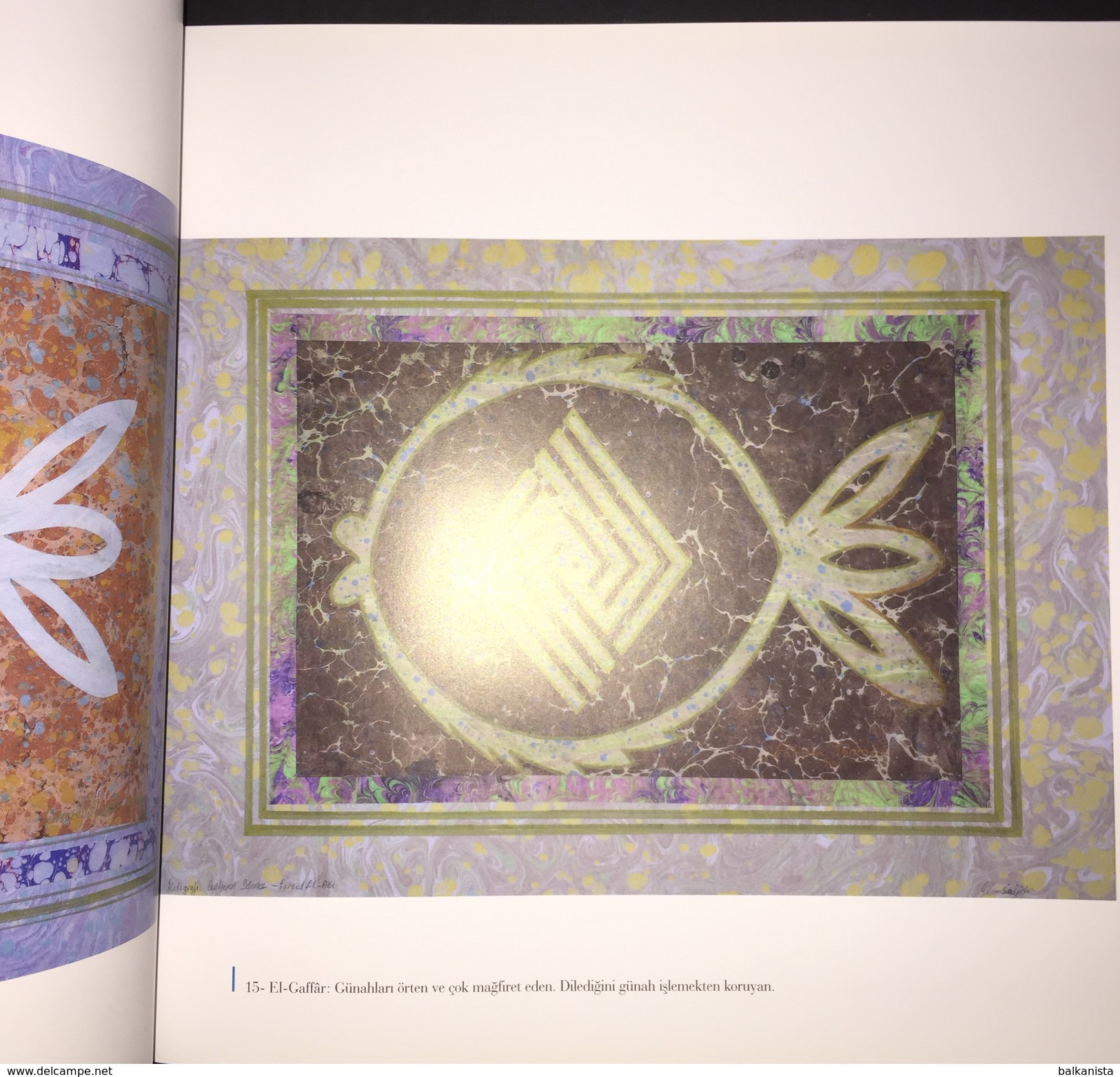 Islam Art - Al Asma Al Husna Balik Bilmezse Halik Bilir Catalog Gulseren Sonmez - Cultural