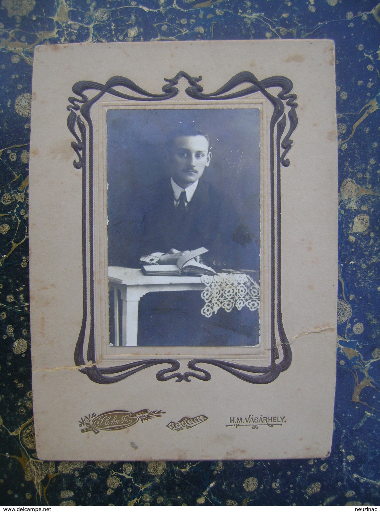 Hungary-H.M.Vasarheli-photograhfer Plofn F.-122x170mm-cca 1900  (3846) - Old (before 1900)
