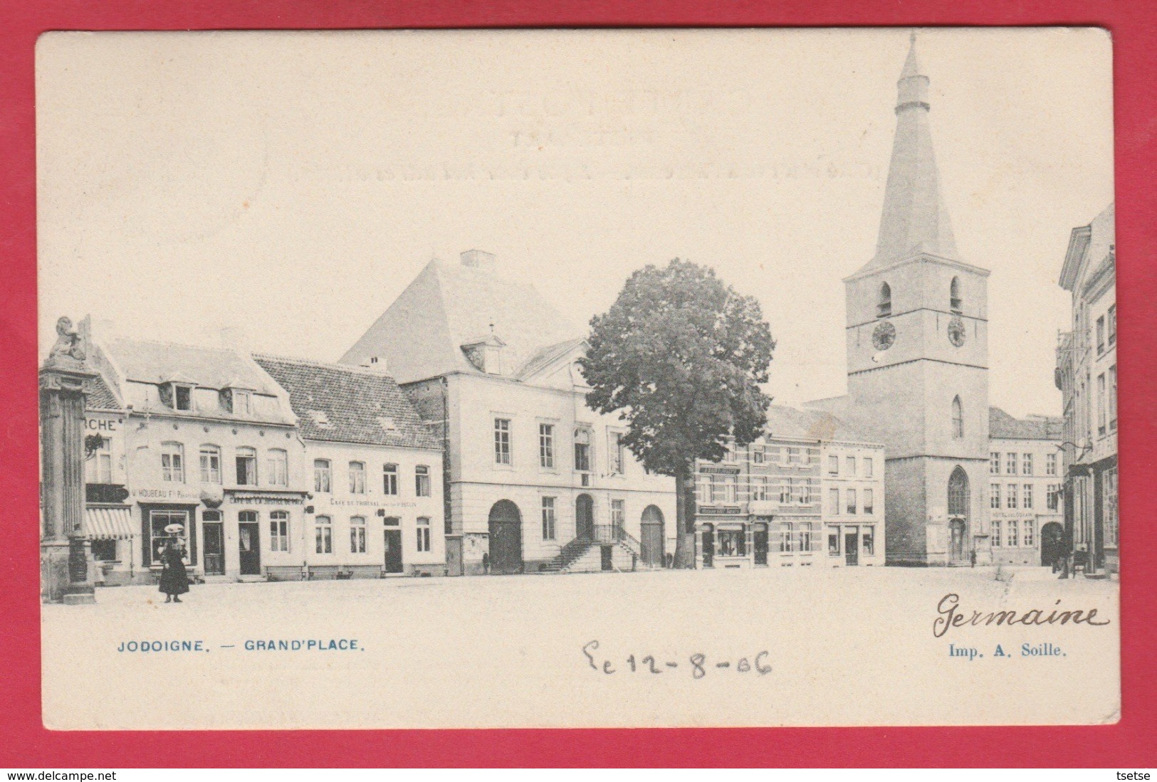 Jodoigne - Grand'Place  -1906 ( Voir Verso ) - Jodoigne