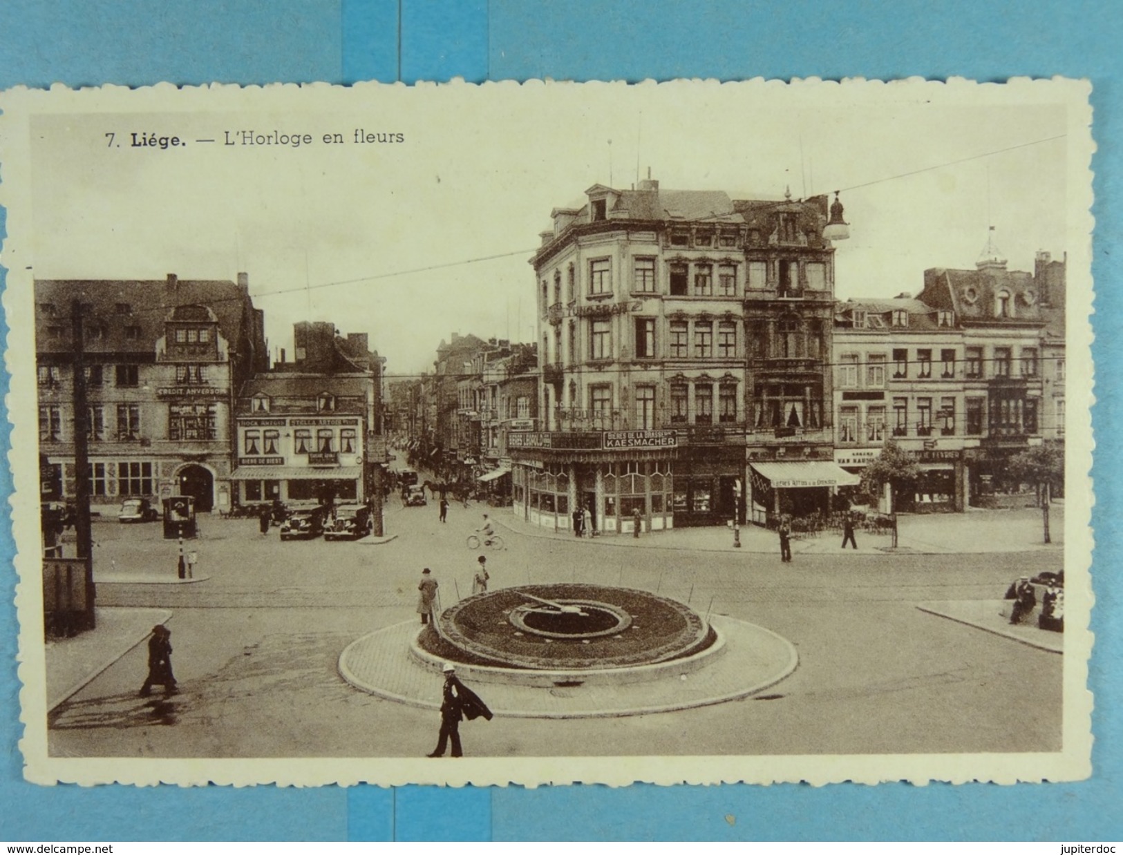 Liège L'Horloge En Fleurs - Liege