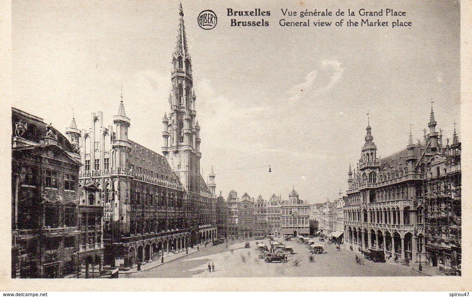 CPA BRUXELLES - VUE GENERALE DE LA GRAND'PLACE - Squares