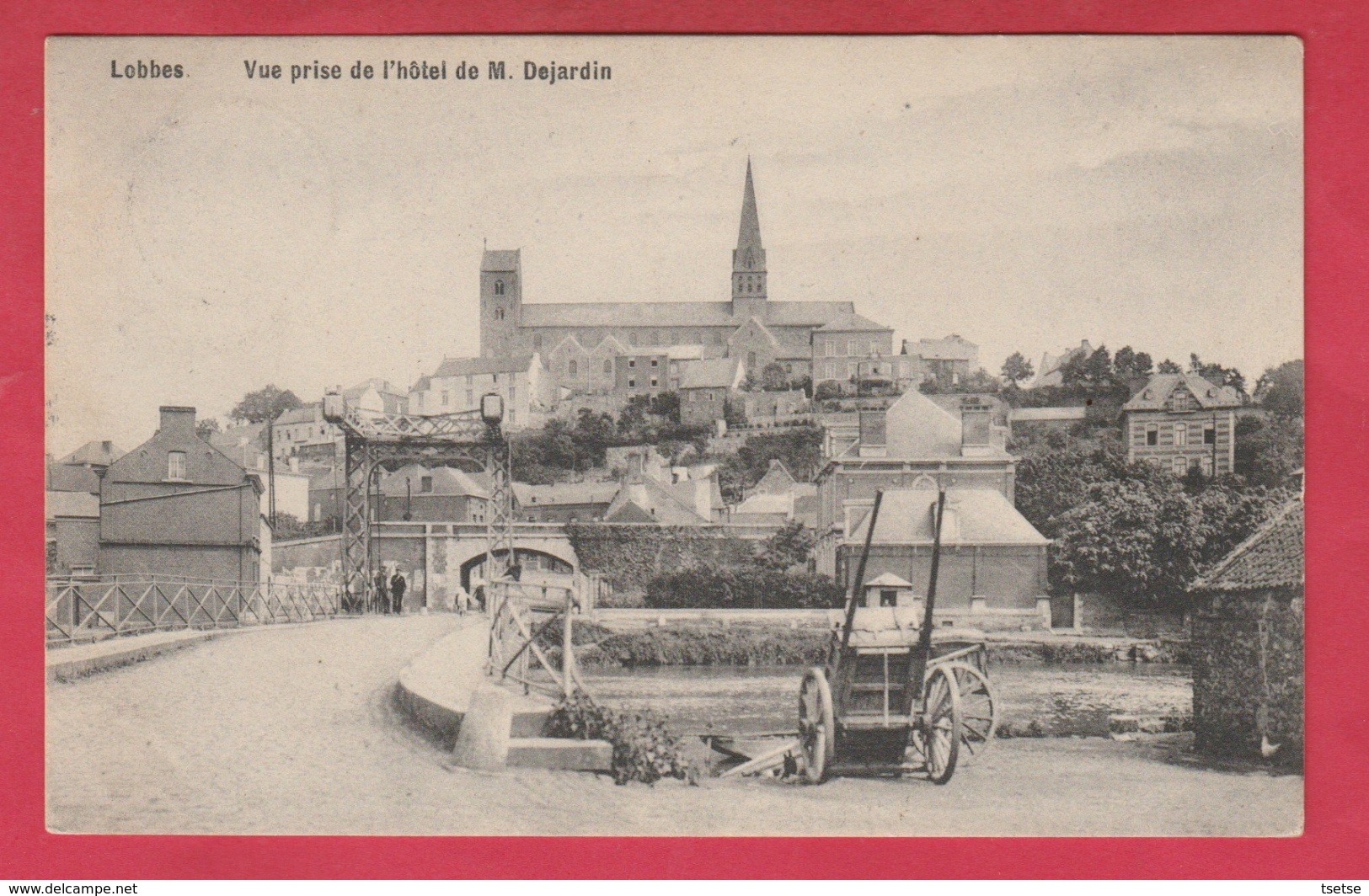 Lobbes - Vue Prise De L'hôtel De M. Dejardin - 1909 ( Voir Verso ) - Lobbes