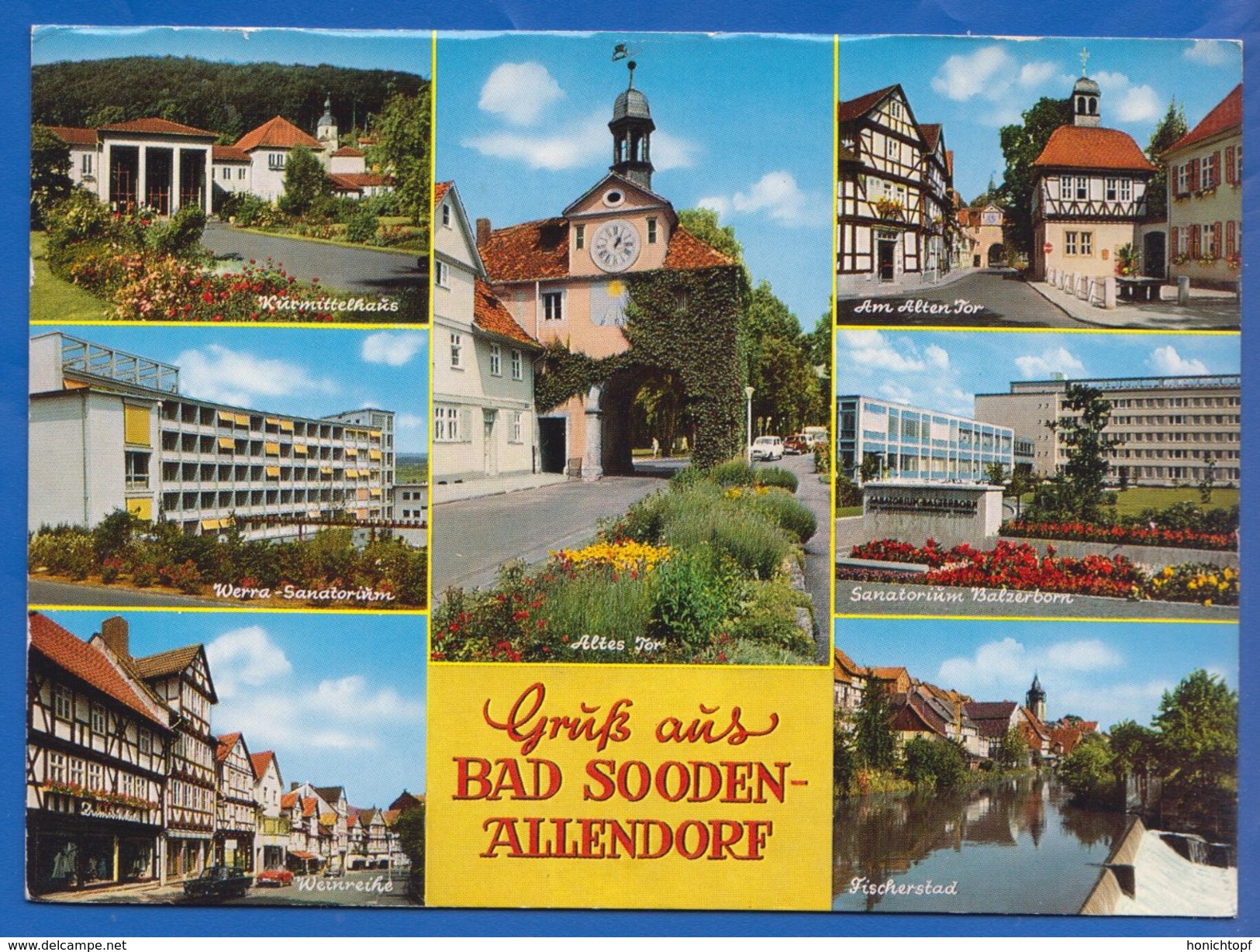 Deutschland; Bad Sooden Allendorf; Multibildkarte - Bad Sooden-Allendorf