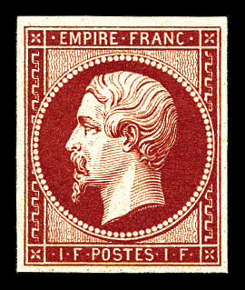 ** N°18d, 1F Carmin, Impression De 1862, Fraîcheur Postale, SUP (certificat)   Qualité: ** - 1853-1860 Napoléon III.