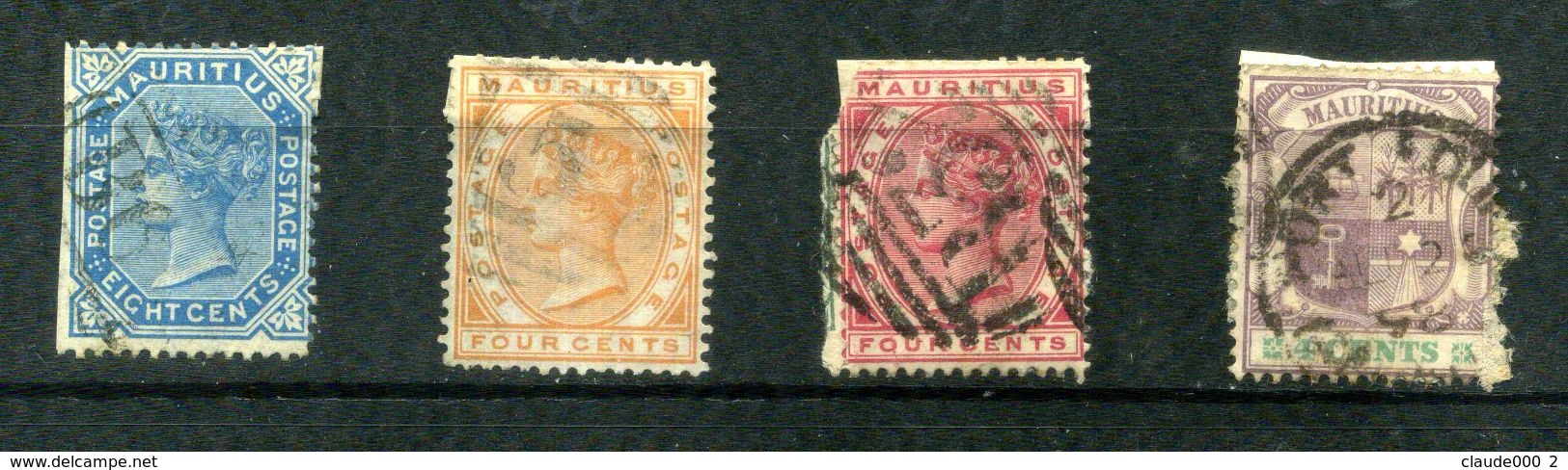 LOT TIMBRES ILE MAURICE OBLITERES - Oceania (Other)