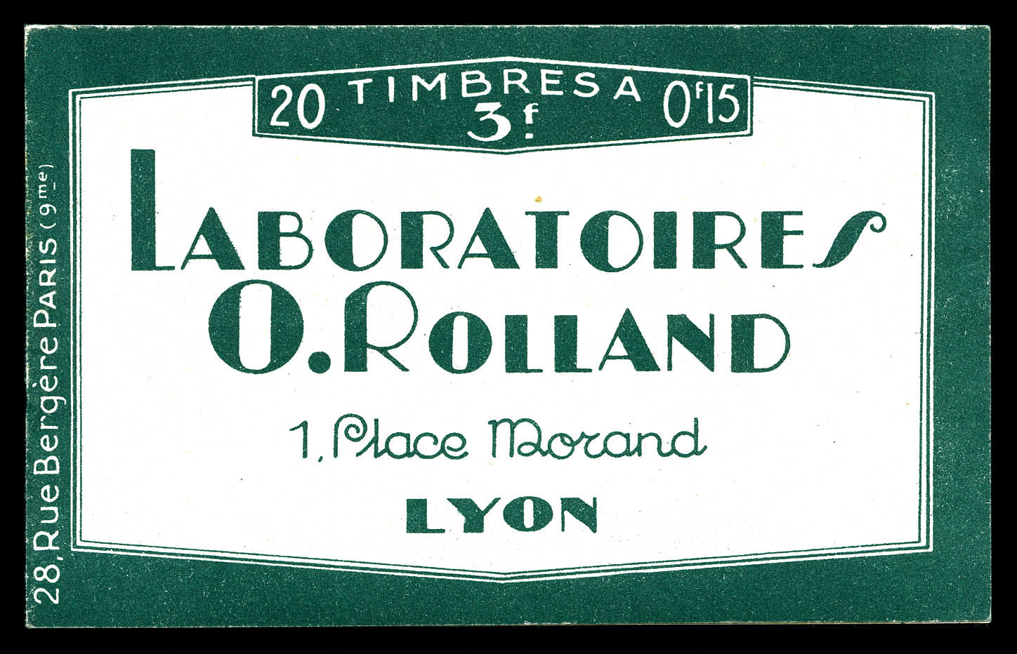 ** N°189-C2, Semeuse, 15c Brun, ROLLAND Laboratoire, TB (certificat)   Qualité: ** - Autres & Non Classés