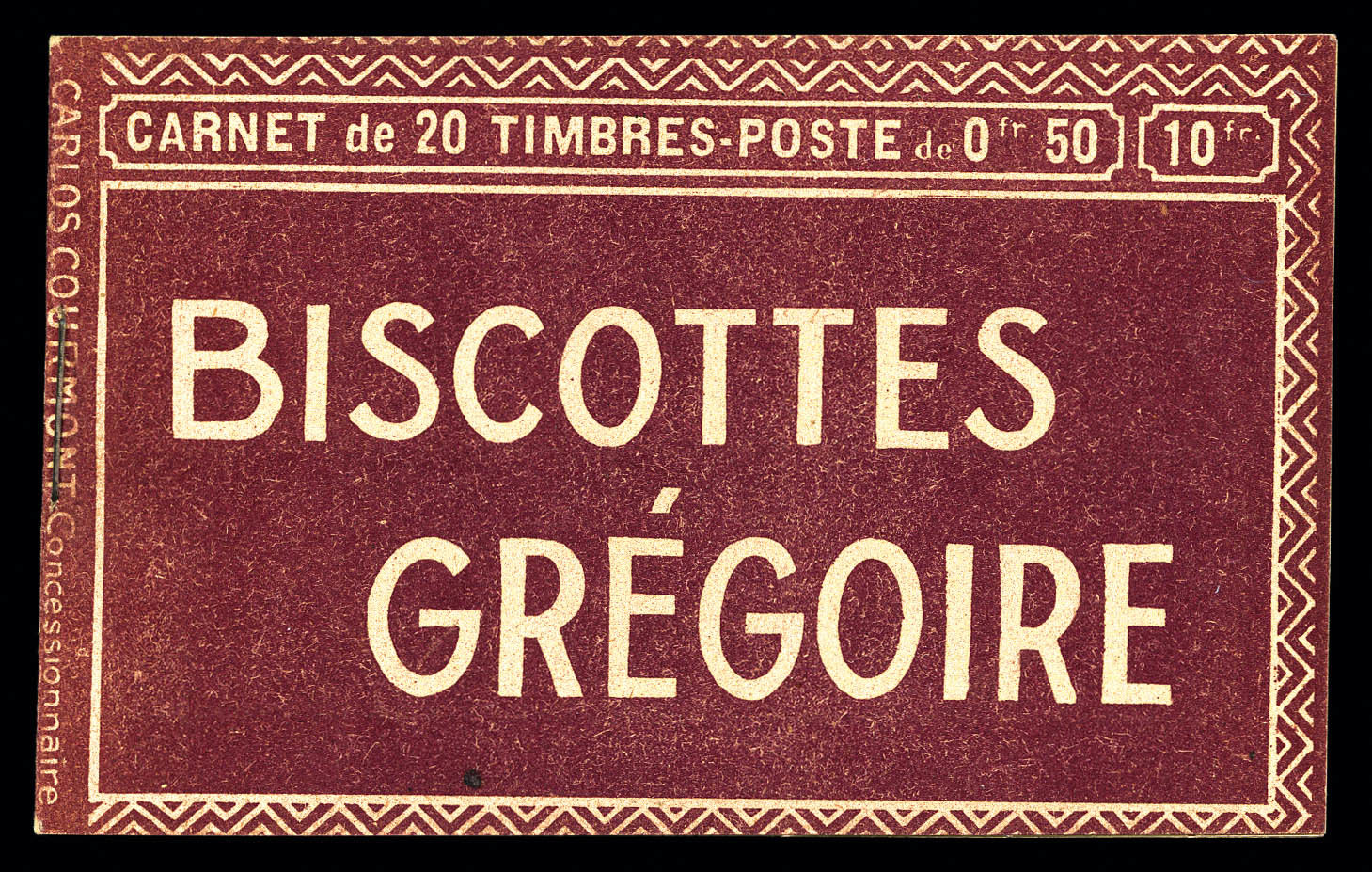 ** N°257-C5, Série 165 SP, BISCOTTES GREGOIRE, SUP   Qualité: ** - Autres & Non Classés