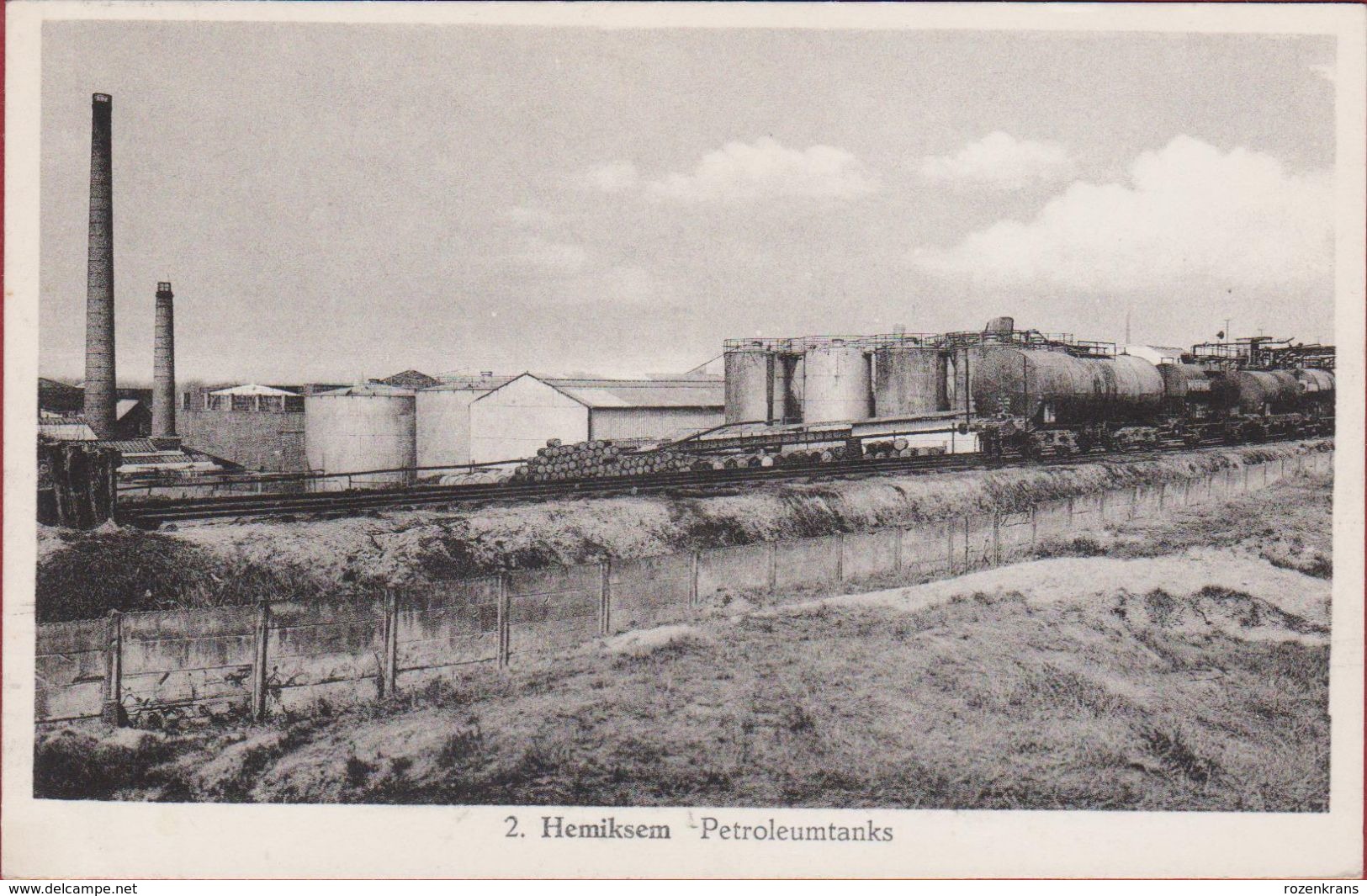 Hemiksem Petroleumtanks (In Zeer Goede Staat) - Hemiksem