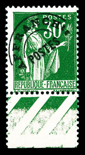 ** N°69, Non émis: Type Paix, 30c Vert, Fraîcheur Postale, Rare Et Superbe (certificat)    Qualité: **   Cote: 8500 Euro - 1893-1947