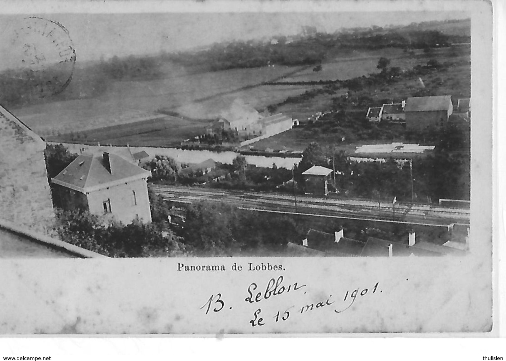 Thuin---lobbes--- Panorama   Carte D.V.D. - Lobbes