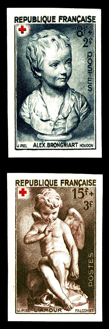 ** N°876/77, Paire Croix Rouge De 1950. TB   Qualité: **   Cote: 275 Euros - Non Classés