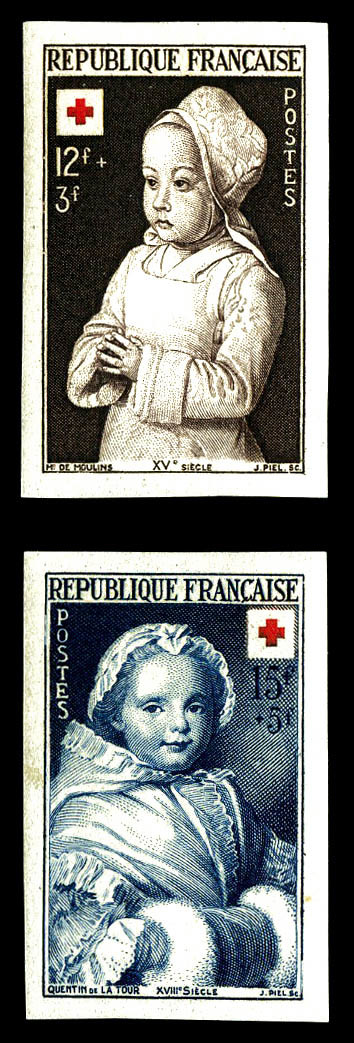 * N°914/15, Paire Croix Rouge De 1951. TB   Qualité: *   Cote: 230 Euros - Non Classés