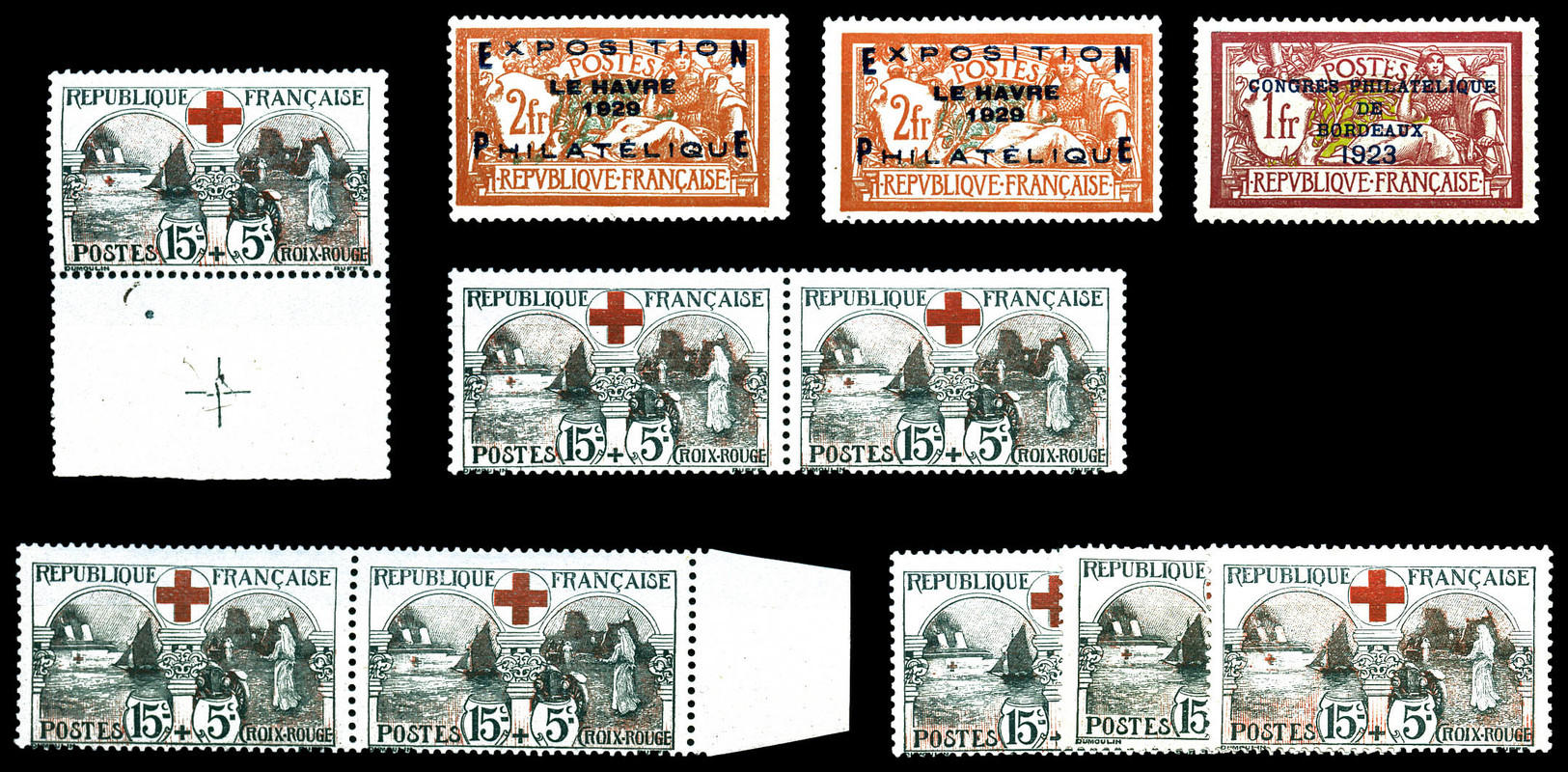 N 1918/1938, Ensemble De Bonnes Valeurs Avant Guerre Par Multiples En Grande Majoritée ** Dont 257A, Caisse D'amortissem - Sammlungen