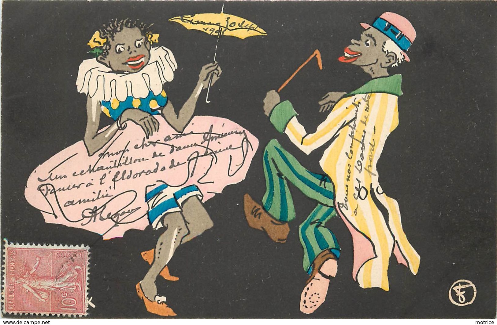 FERNEL (illustrateur) - Danse,carnaval. - Fernel