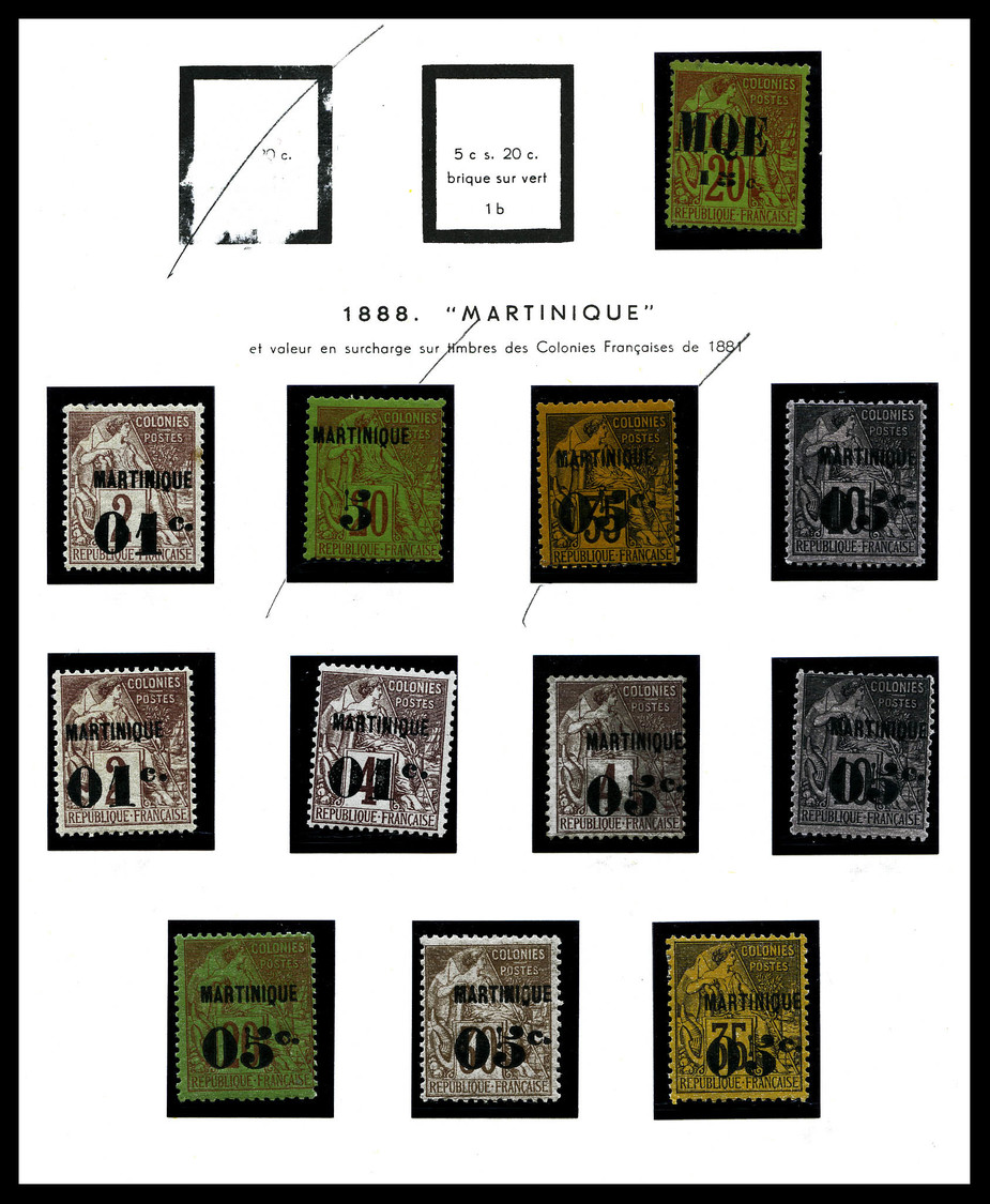 NO 1886/1924: Collection Composée De Bonnes Et Moyennes Valeurs Neuves Et Oblitérées Dont Variétés Chiffres 5 Penchés, S - Usati