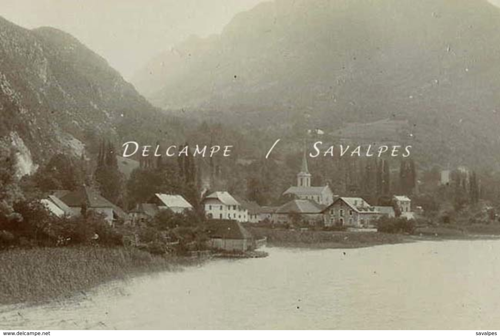 Haute-Savoie Lac Annecy - DUINGT Vers 1900 - Photo Originale - Voir Scans - Places