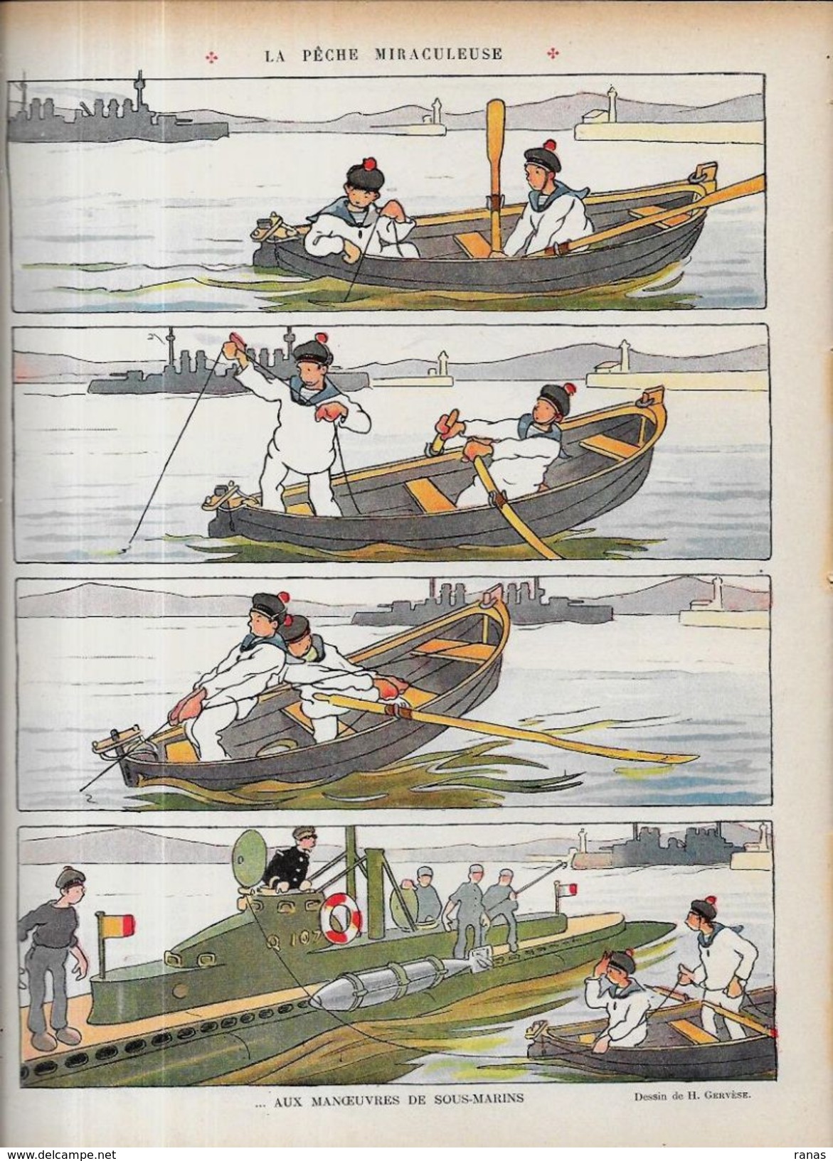 Revue Le Rire Satirique Caricature GERVESE Marin Marine N° 475 De 1912 - Other & Unclassified