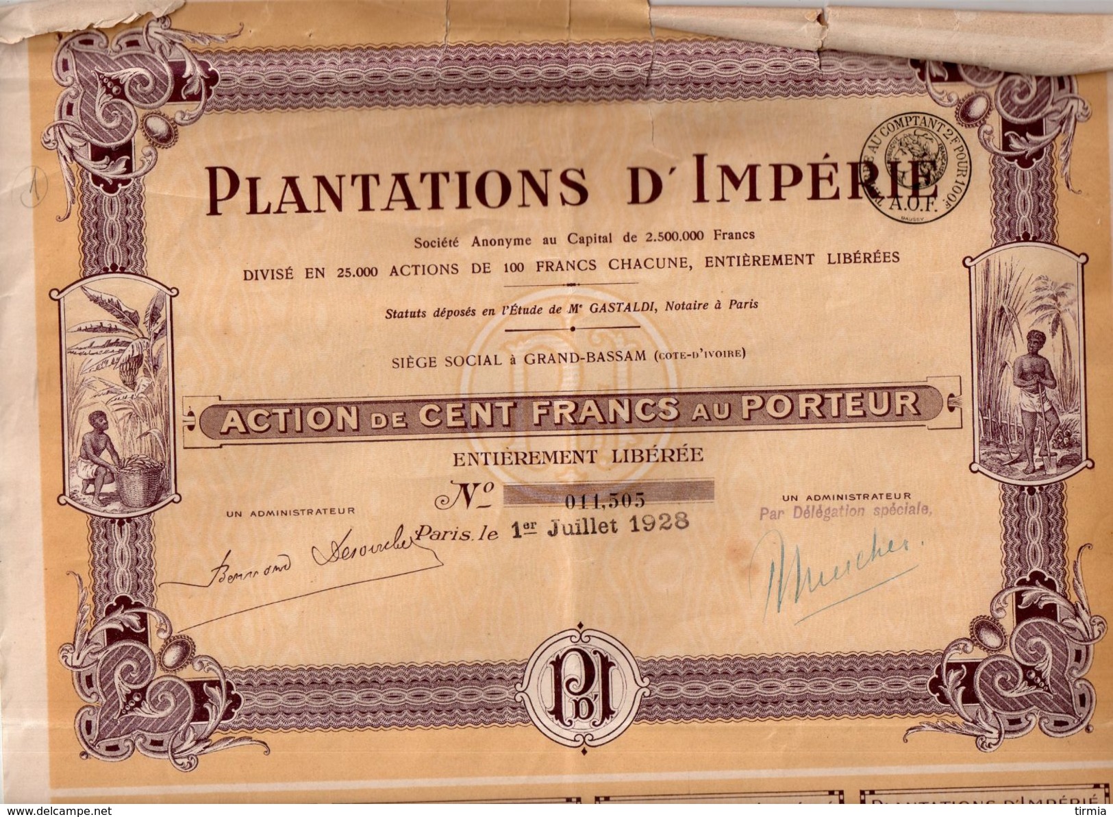 Plantations D'Impérie - Textile