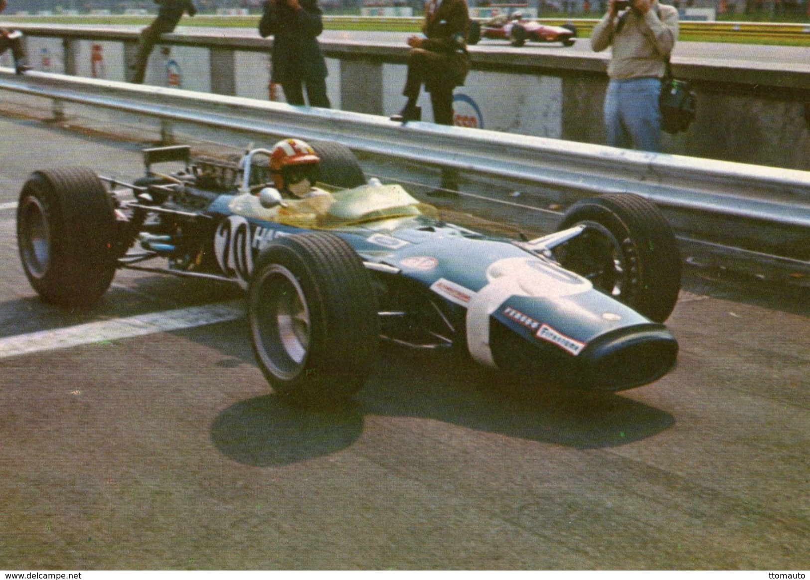 Grand Prix D'Italie  -  Monza 1968  -  Pilote: Joseph Siffert - Lotus-Ford F1 V8  -  CP - Grand Prix / F1