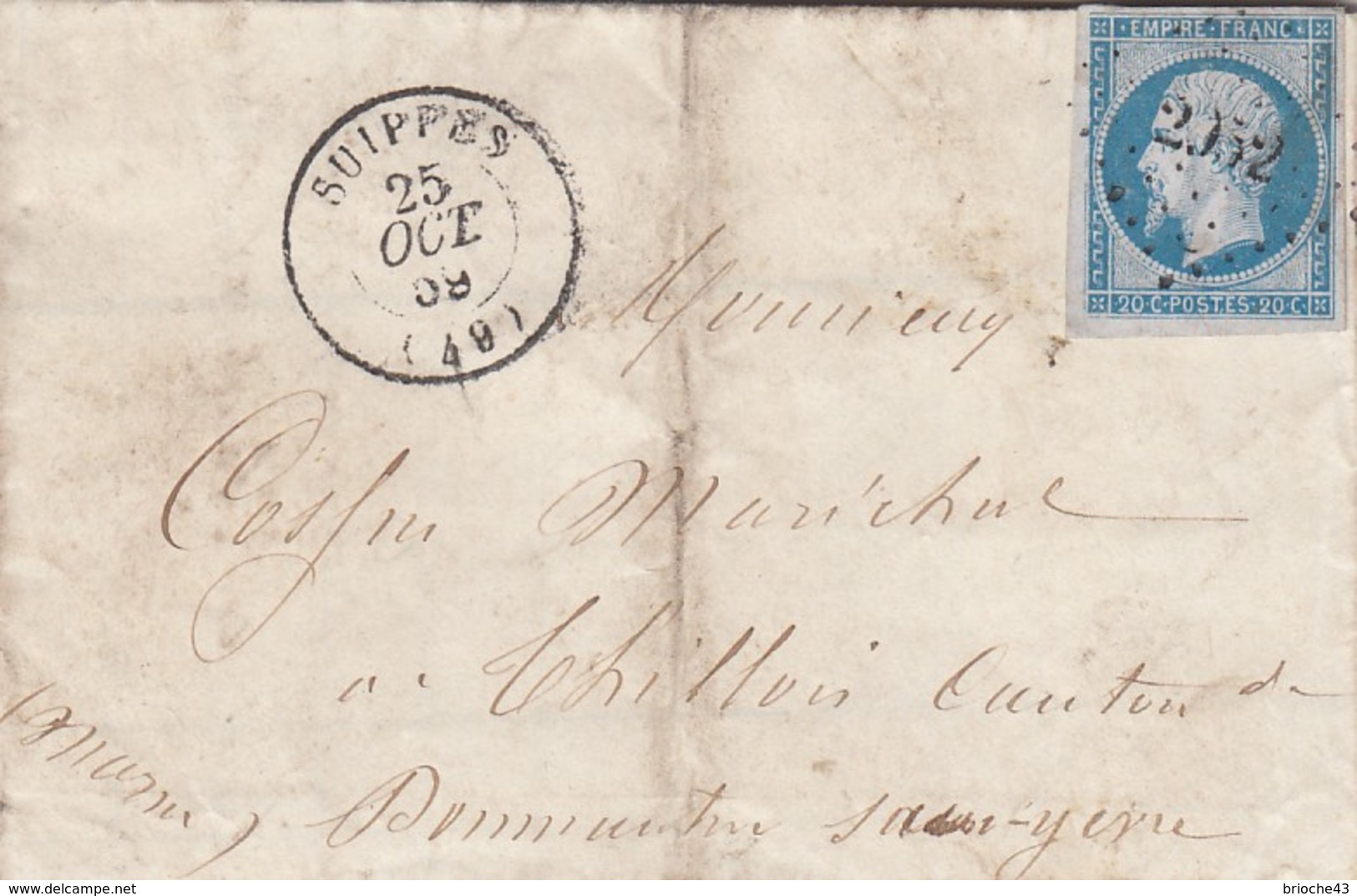 FRANCE - LETTRE CLASSIQUE / 2 - 1849-1876: Classic Period