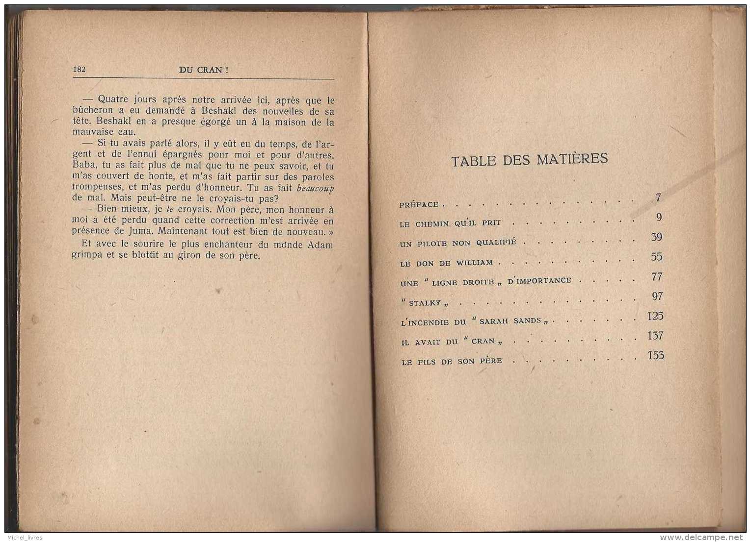 Scoutisme - Rudyard Kipling - Du Cran - Mercure De Paris 1945 - 182 Pp - Non Massicoté - Etat D'usage - Aventure