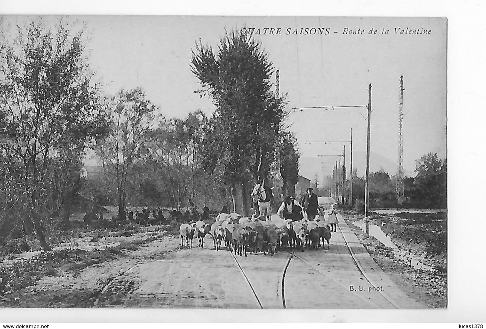 13 / MARSEILLE / QUATRE SAISONS / ROUTE DE LA VALENTINE / RARE - Les Caillols, La Valentine