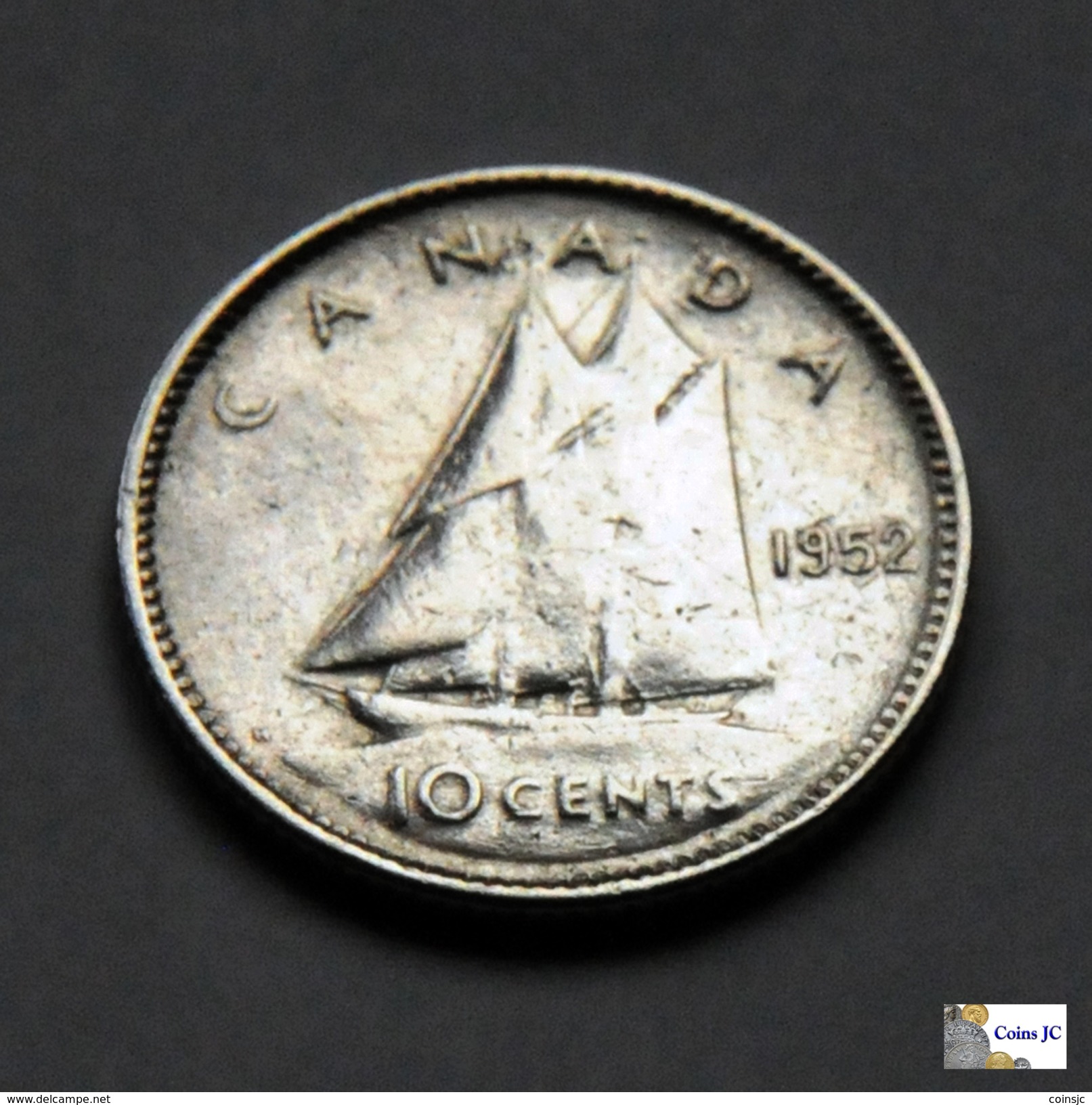 Canada - 10 Cents - 1952 - Canada