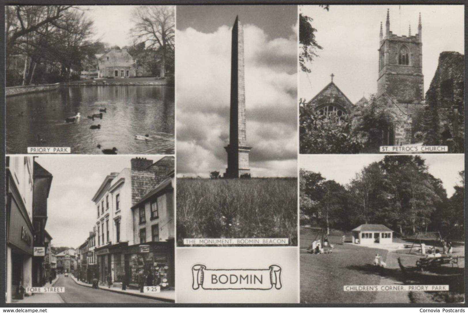 Multiview, Bodmin, Cornwall, C.1960s - Overland Views RP Postcard - Other & Unclassified