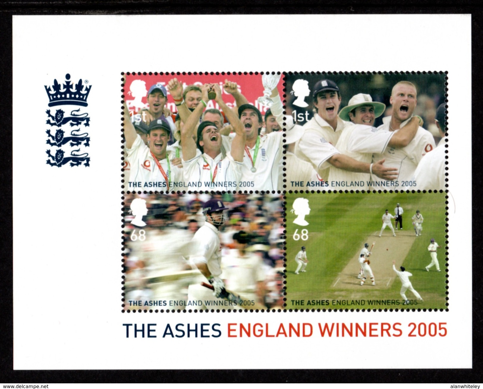GREAT BRITAIN 2005 Cricket/England's Ashes Victory: Miniature Sheet UM/MNH - Blocks & Miniature Sheets
