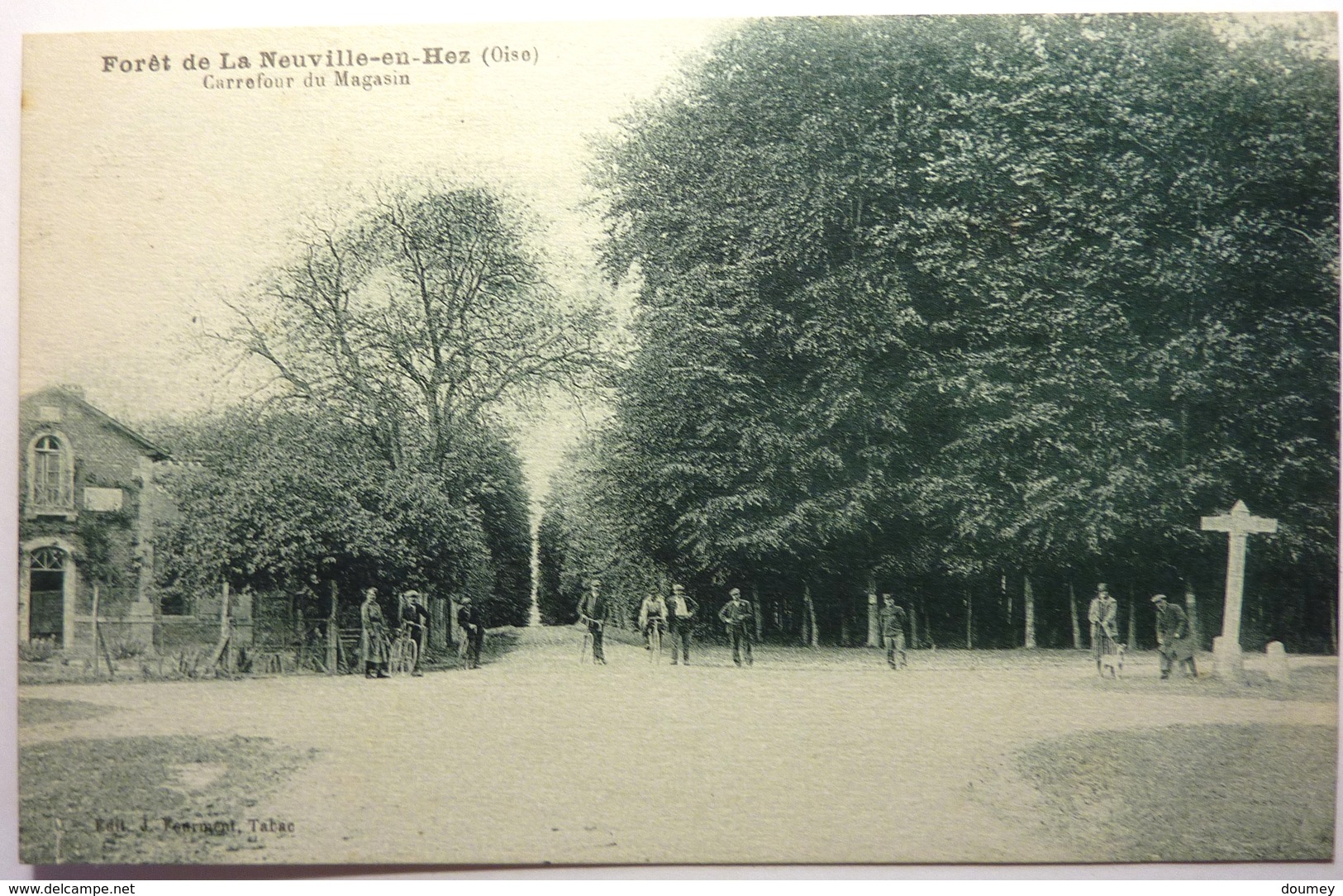 FORÊT DE LA NEUVILLE EN HEZ - CARREFOUR DU MAGASIN (OISE) - Other & Unclassified